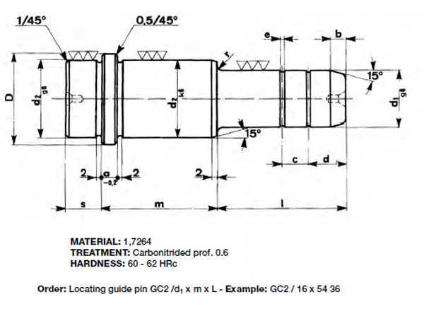 Locating Guide Pin – GC – VAP South Africa (Pty) Ltd